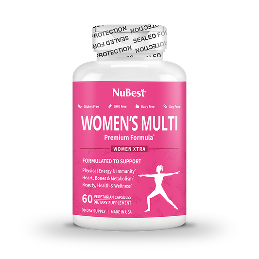 NuBest Women’s Multi - Women’s Vitality & Well-Being, 60 Vegan